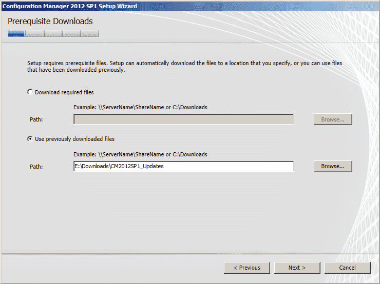 Configuration Manager (SCCM) 2012 SP1 upgrade