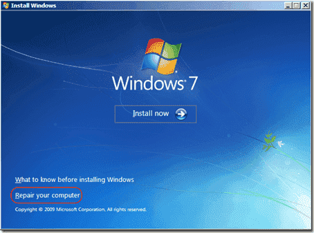 registry repair windows 7 cmd