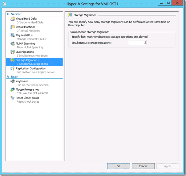 Windows Server 2012 Hyper-V- Storage Migration