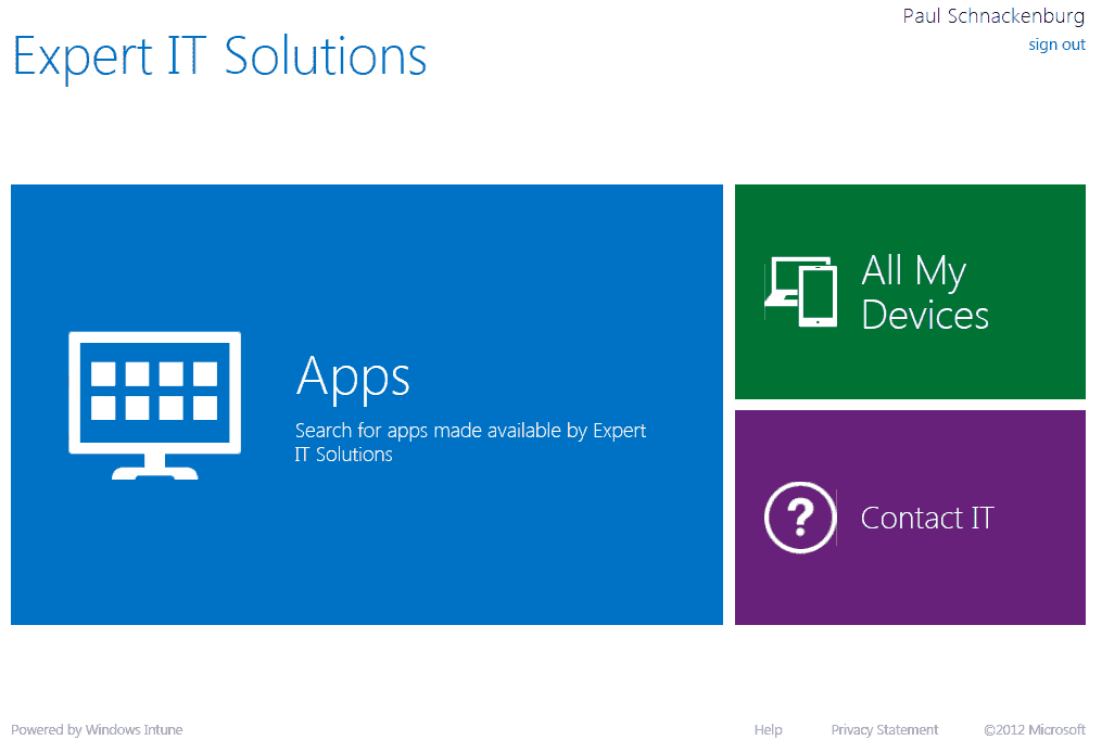 Microsoft intune