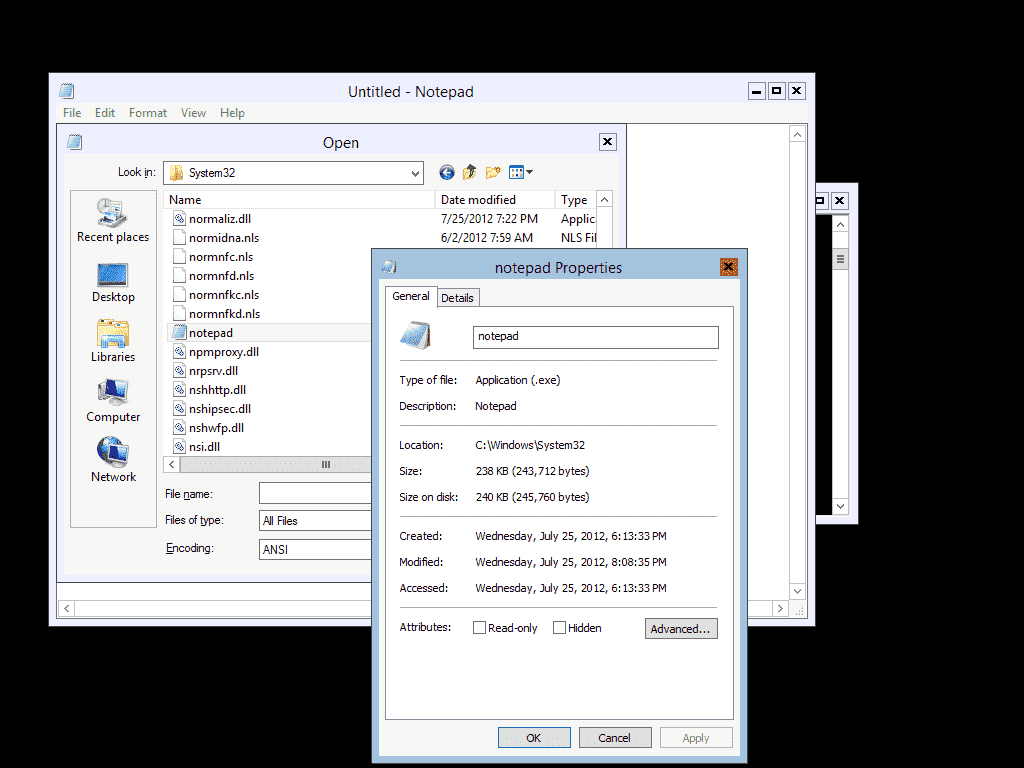 Сменить ip windows server core