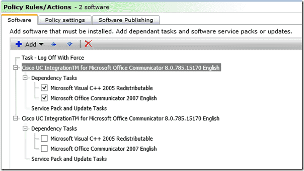 Installed Software Report Altiris Console