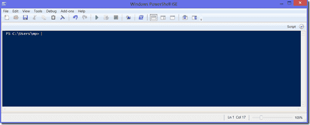 PowerShell ISE as CLI