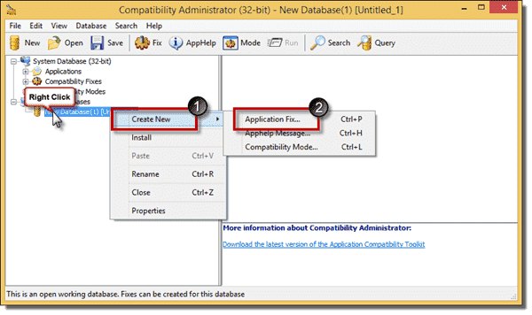 Microsoft windows application compatibility database что это