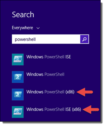 PowerShell (x86) 