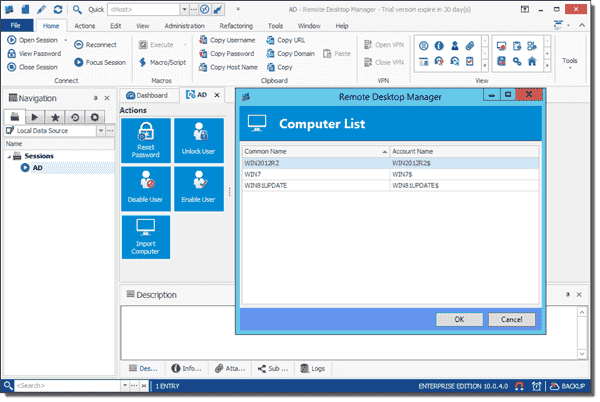 rdm remote desktop manager