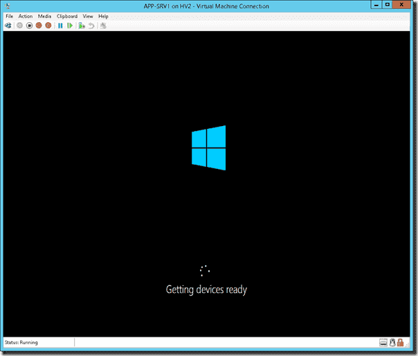 Windows Server 2012 R2 Getting devices ready after Disk2vhd and repair