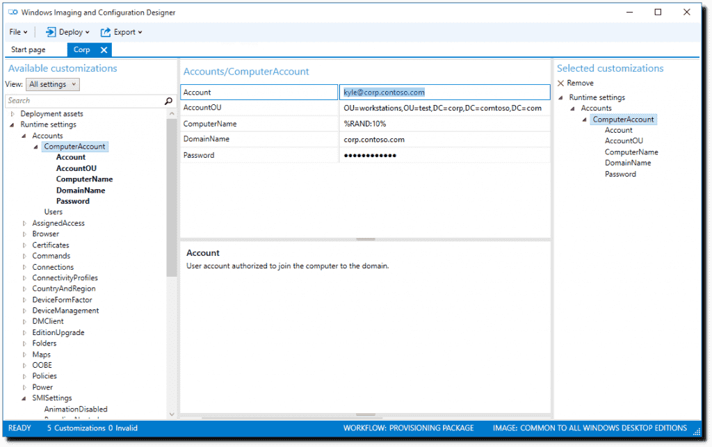 How To Configure Corporate Devices With The Windows Imaging And Configuration Designer 4sysops