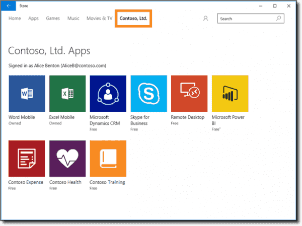 Windows Store for Business