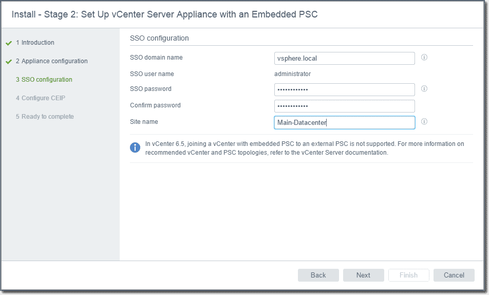 Vmware как установить sso