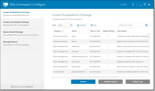 Dell Command | Configure Toolkit