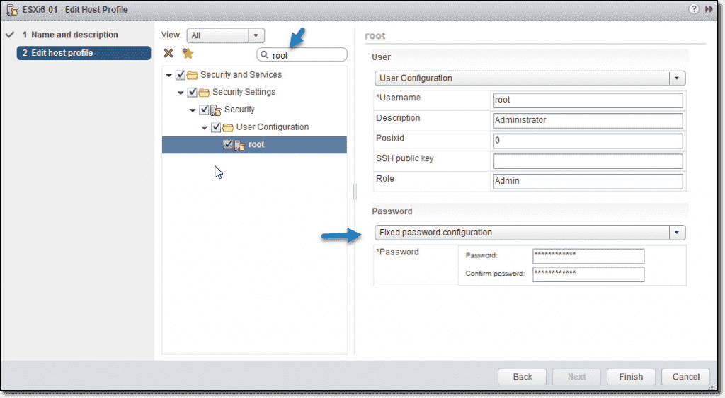 reset vmware esxi 6 root password