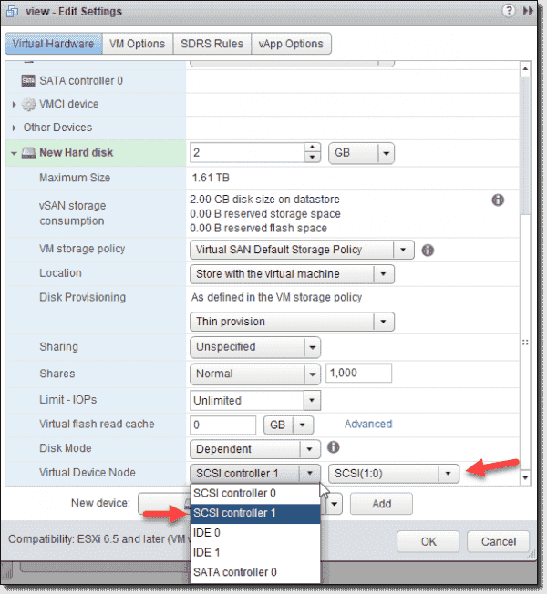 Windows Server 2016 VM with a VMware Paravirtual SCSI controller 4sysops