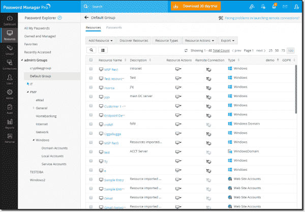 manage engine password manager pro