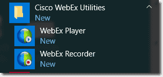 Cisco WebEx Utilities