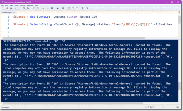 Powershell Select String Pattern Examples