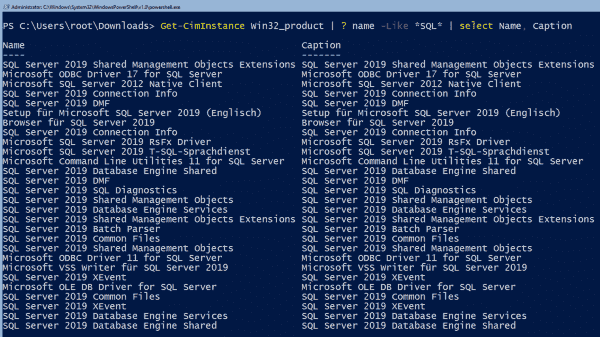 Subsequent verification of SQL Server installation with PowerShell