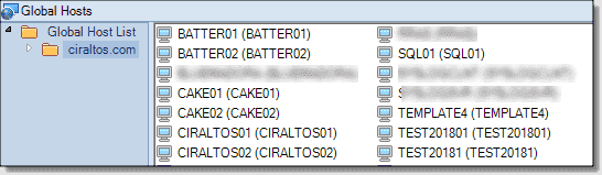 Global domain list