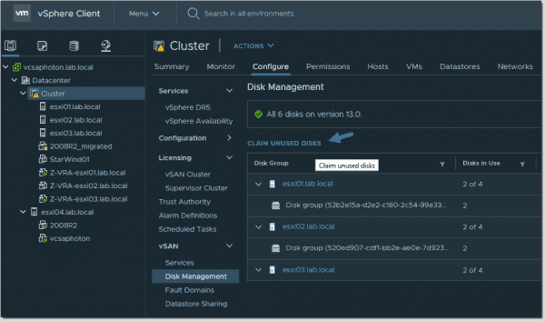 Vmware vsphere 7 установка настройка управление