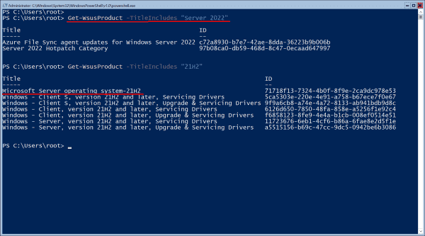 Get updates for Windows Server 2022 in WSUS – 4sysops