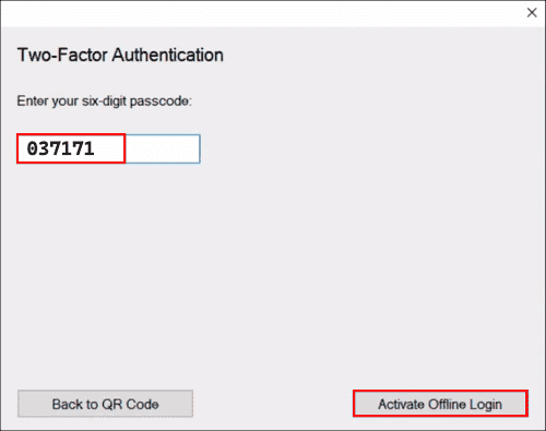 Duo authentication for Windows logon Activate offline login