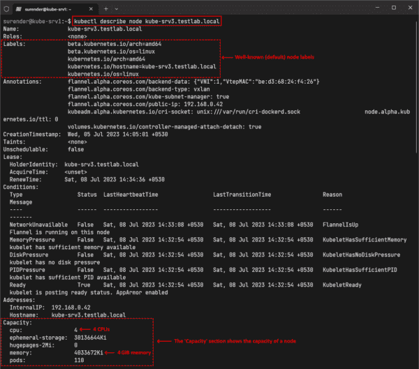 Node selector and node affinity in 4sysops