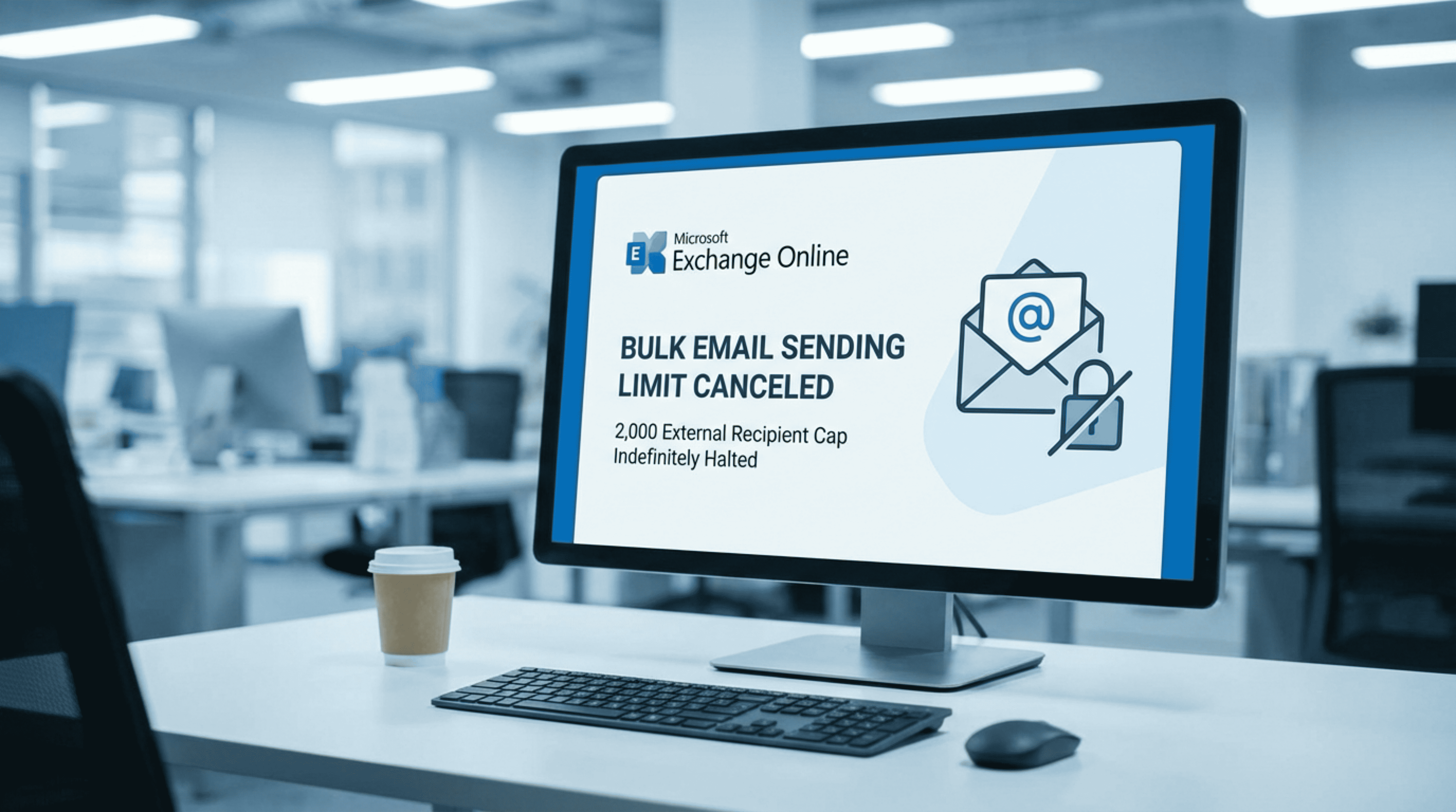 Bulk email sending limit canceled